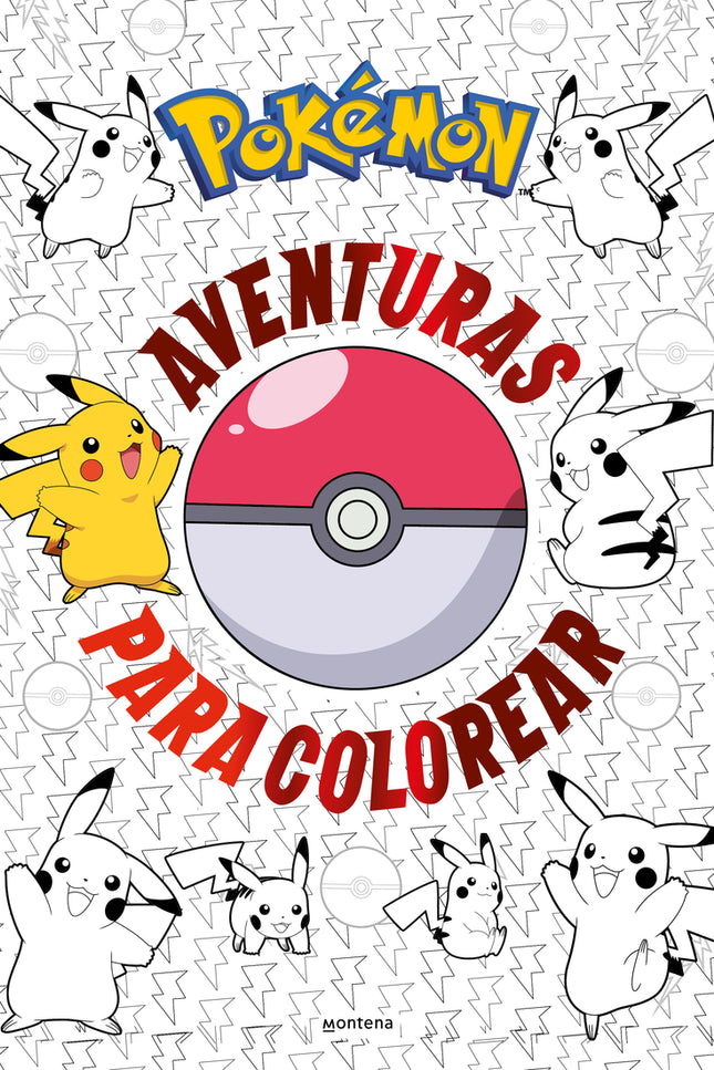 Pokémon. Aventuras Para Colorear (colección Pokémon)