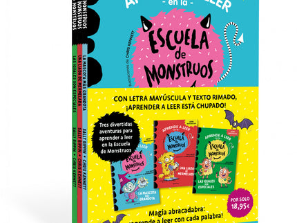 Pack Escuela De Monstruos (la Mascota Más Grandota, Una Liada De Mermelada, Las
