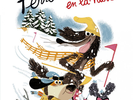 Perro Apestoso En La Nieve