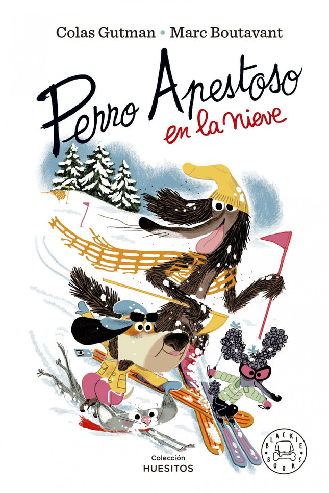 Perro Apestoso En La Nieve