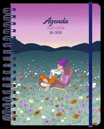 Agenda Escolar Semanal 2025-2026 Ana Oncina