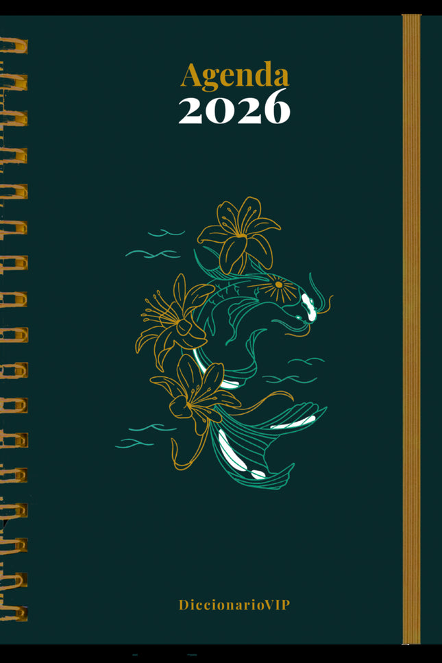 Agenda Anual Diaria 2026 'diccionariovip'
