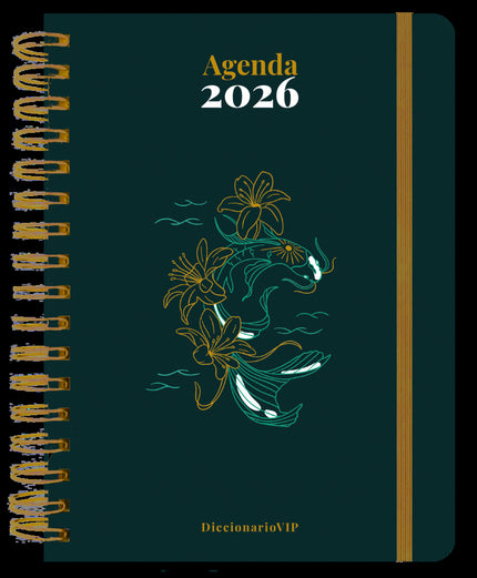 Agenda Anual Diaria 2026 'diccionariovip'