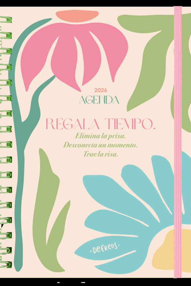 Agenda Anual Semanal 2026 Defreds