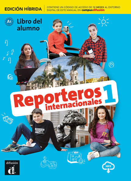 REPORTEROS INT. 1 ED.HIBRIDA L. DEL ALUMNO - Marcela Calabria - Tapa blanda