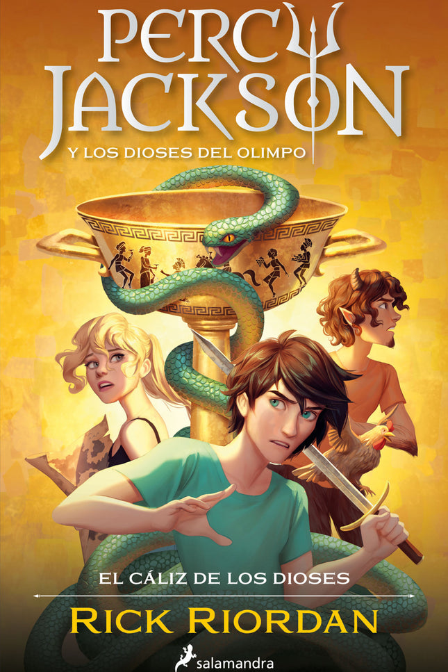 Percy Jackson Y El Cáliz De Los Dioses (percy Jackson Y Los Dioses Del Olimpo 6)