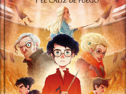 Harry Potter Y El Cáliz De Fuego (harry Potter [edición Con Ilustraciones De Xavier Bonet] 4)