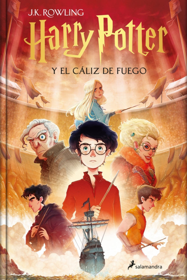 Harry Potter Y El Cáliz De Fuego (harry Potter [edición Con Ilustraciones De Xavier Bonet] 4)