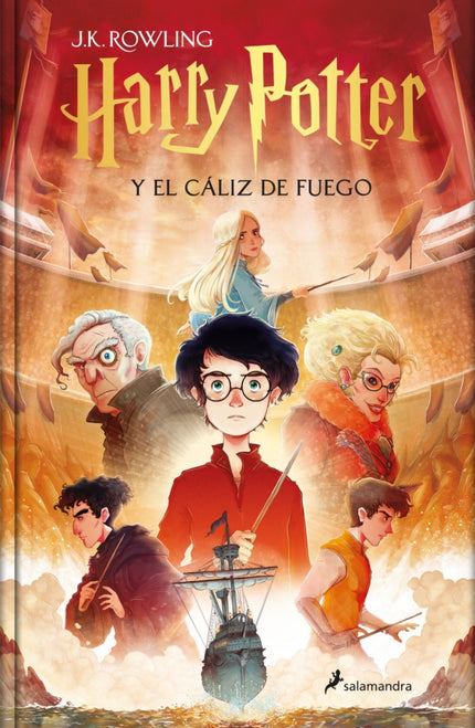Harry Potter Y El Cáliz De Fuego (harry Potter [edición Con Ilustraciones De Xavier Bonet] 4)