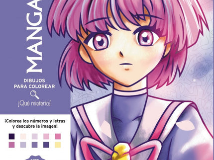 DIBUJOS PARA COLOREAR QUE MISTERIO MANGAS - Aavv - TAPA BLANDA O BOLSILLO