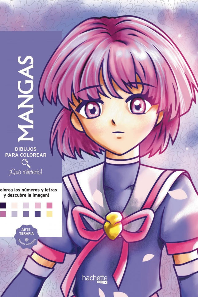 DIBUJOS PARA COLOREAR QUE MISTERIO MANGAS - Aavv - TAPA BLANDA O BOLSILLO
