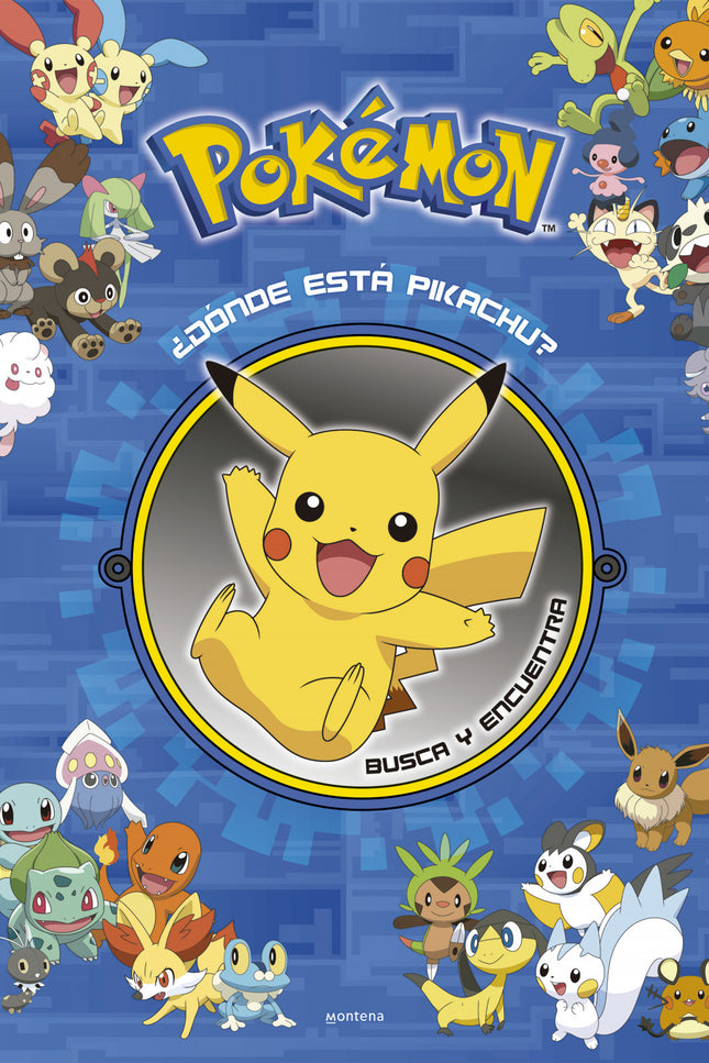 ¿dónde Está Pikachu? Busca Y Encuentra (colección Pokémon)