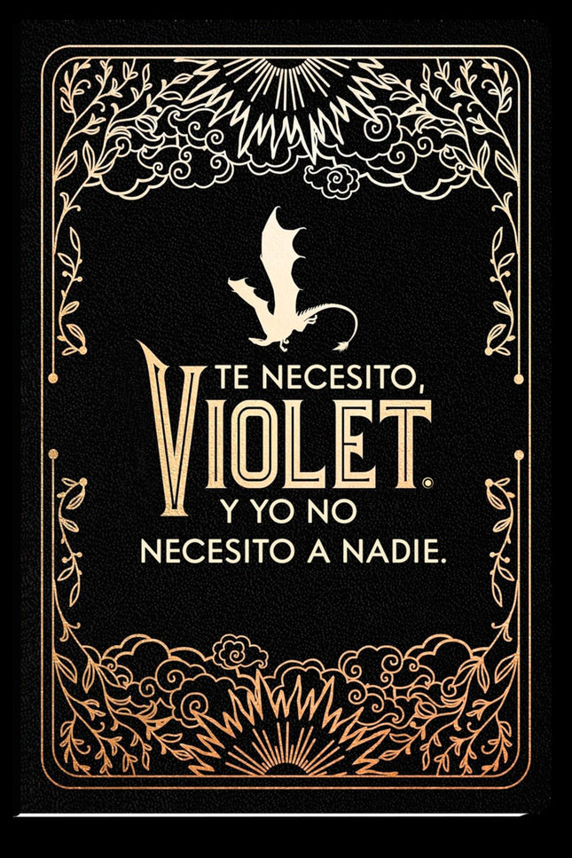 Diario Oficial De Alas De Sangre: Te Necesito, Violet.