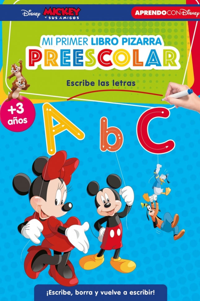 Aprende Con Disney. Primeras Letras (libro-pizarra)