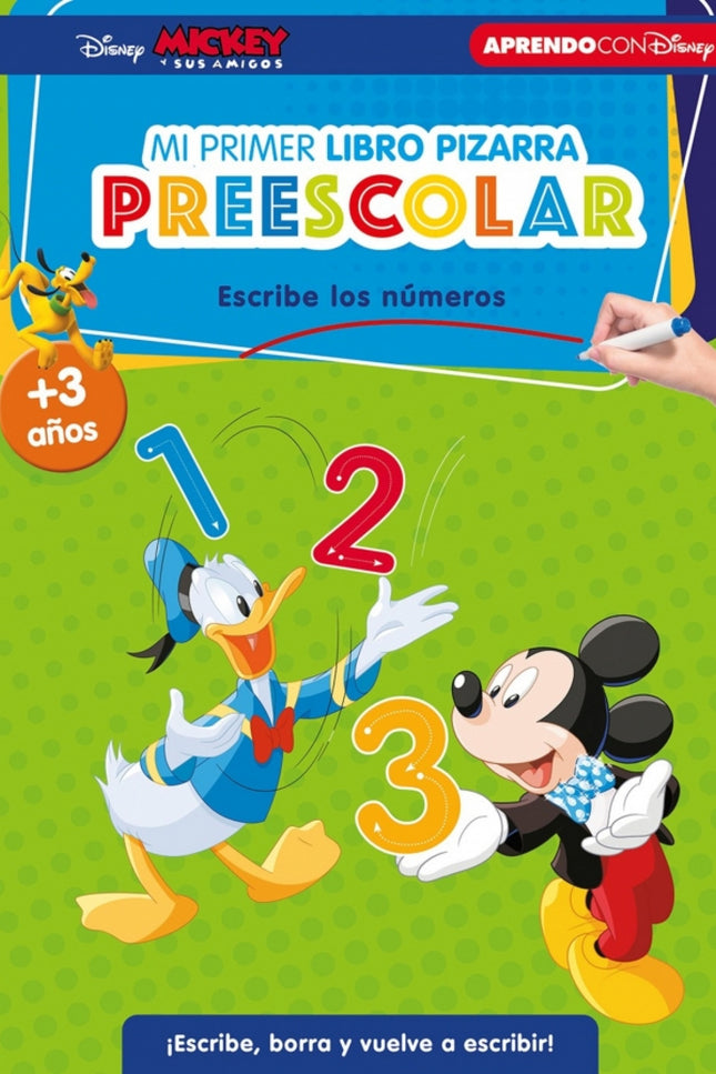 Aprende Con Disney. Primeros Números (libro-pizarra)