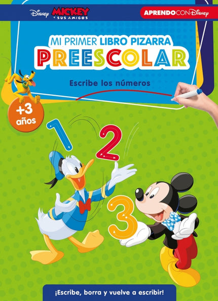 Aprende Con Disney. Primeros Números (libro-pizarra)