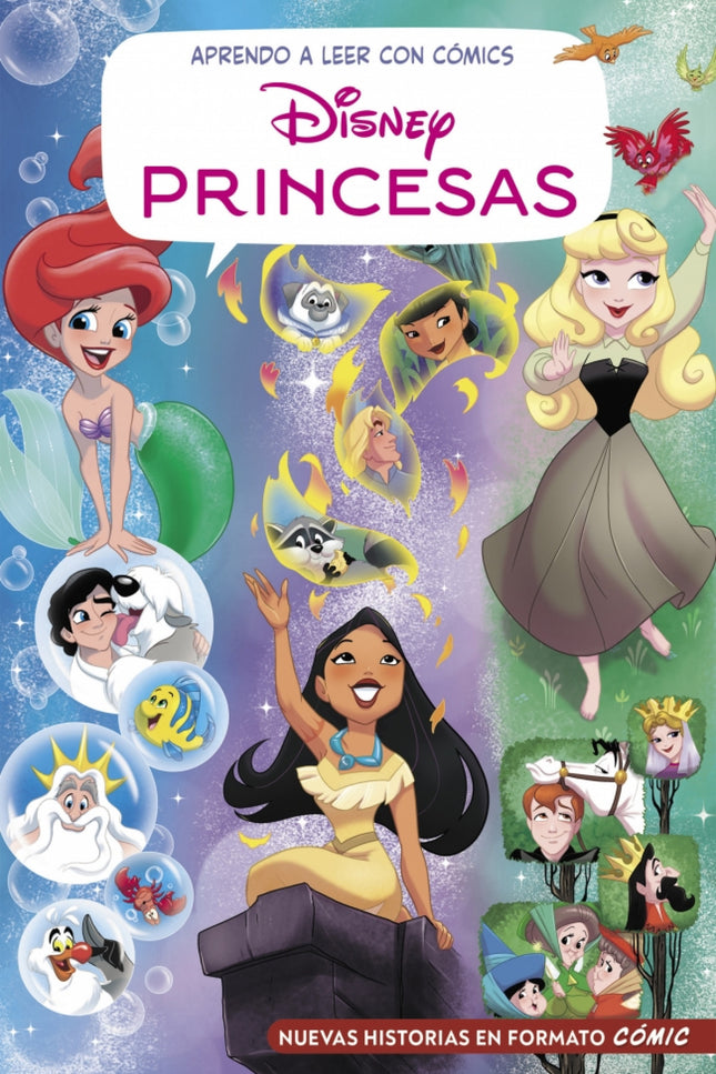 Aprendo A Leer Con Cómics Disney - Las Historias Más Divertidas De Princesas Disney