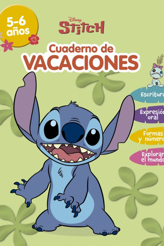 Stitch. (5-6 Años) (disney. Cuaderno De Vacaciones)