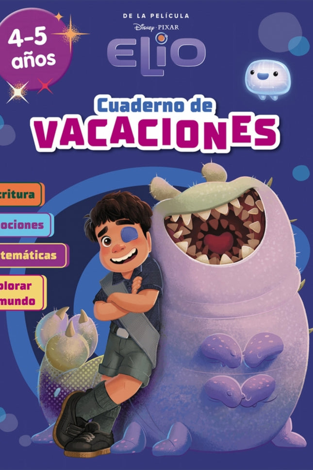 Elio. (4-5 Años) (disney. Cuaderno De Vacaciones)