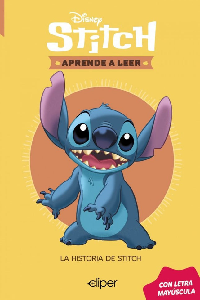 Aprende a leer con Stitch - Disney - Tapa blanda