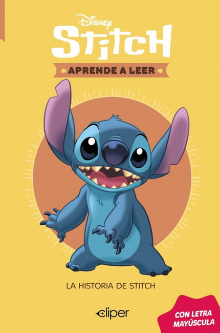 Aprende a leer con Stitch - Disney - Tapa blanda