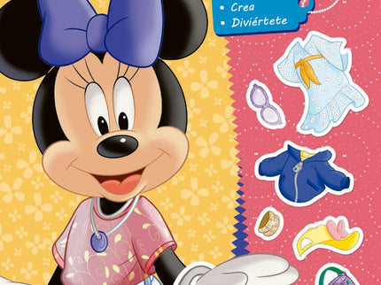 Minnie. Vísteme Con Pegatinas 2