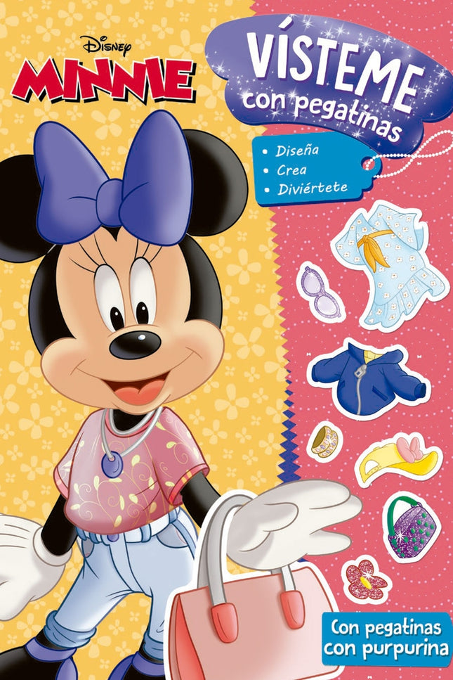 Minnie. Vísteme Con Pegatinas 2