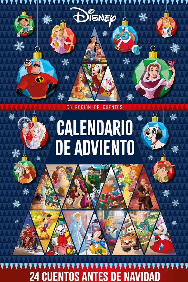 Disney. Calendario De Adviento. 24 Cuentos Antes De Navidad