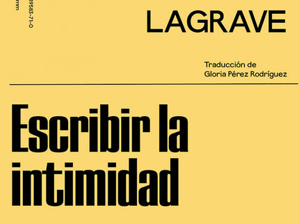 Escribir La Intimidad