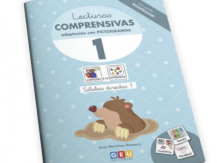 Lecturas Comprensivas 1 Con Pictogramas Pauta Montessori