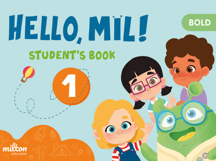 Hello Mil 1 Bold English 1 (caps) Infantil Student's Book