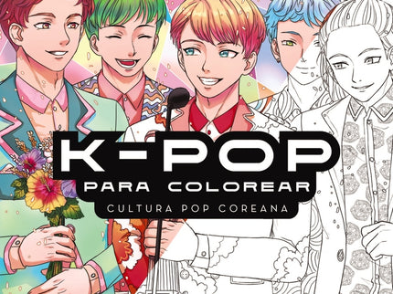K-pop Para Colorear