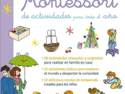 Gran Cuaderno Montessori De Actividades Para Todo El Año