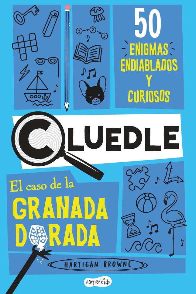 Cluedle 2: El Caso De La Granada Dorada: 50 Enigmas Endiablados Y Curiosos (libro 2)