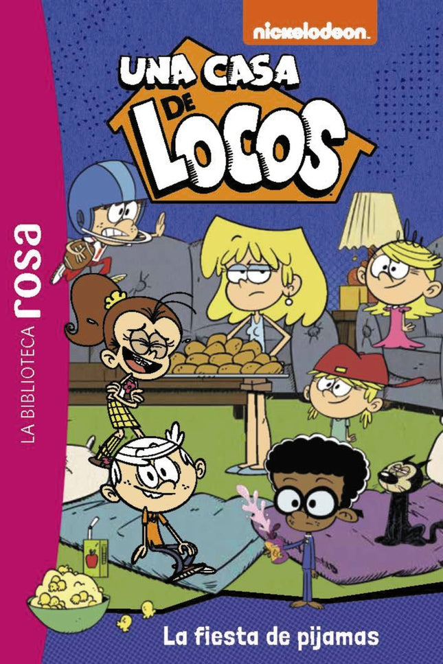 La Biblioteca Rosa. Una Casa De Locos, 8. La Fiesta De Pijamas