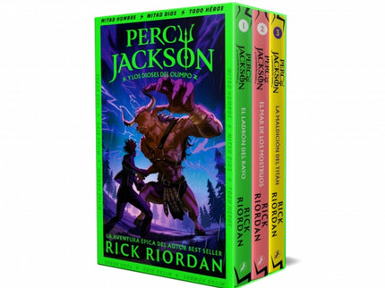 Pack Percy Jackson Y Los Dioses Del Olimpo (1,2 Y 3)