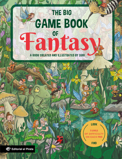 THE BIG GAME BOOK OF FANTASY - LIBROS PARA NIÑOS EN INGLES - Subi - Espiral
