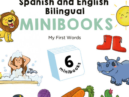 Spanish And English Bilingual Minibooks - My First Words