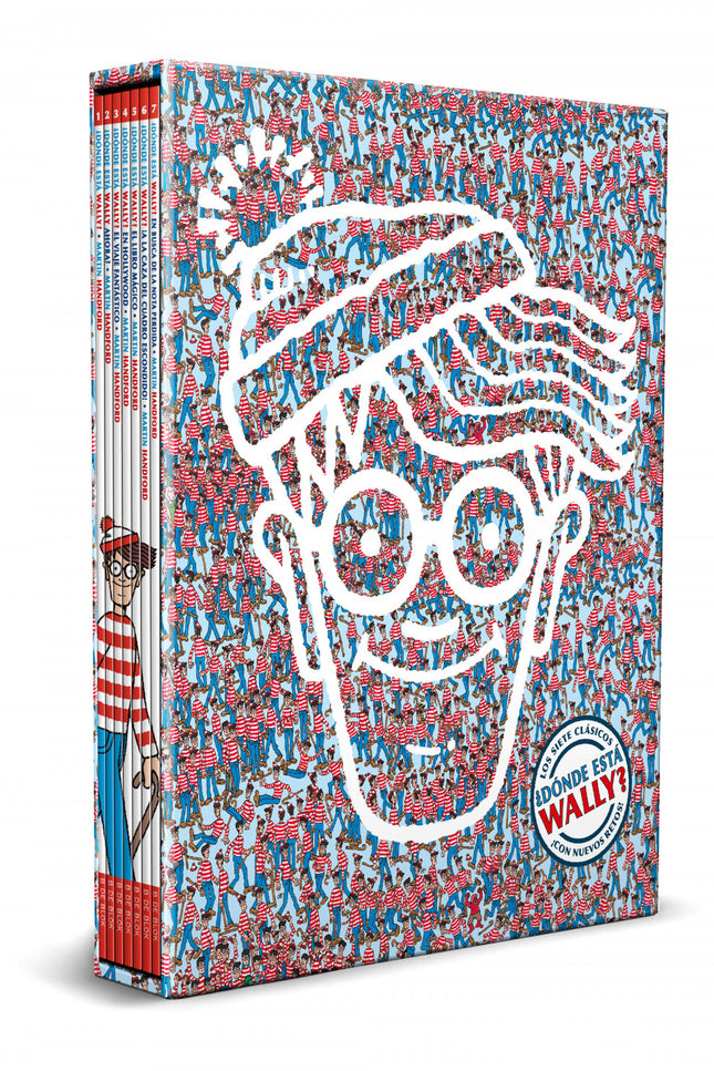 ¿dónde Está Wally? El Gran Desafío: 7 Títulos En Un Estuche único.