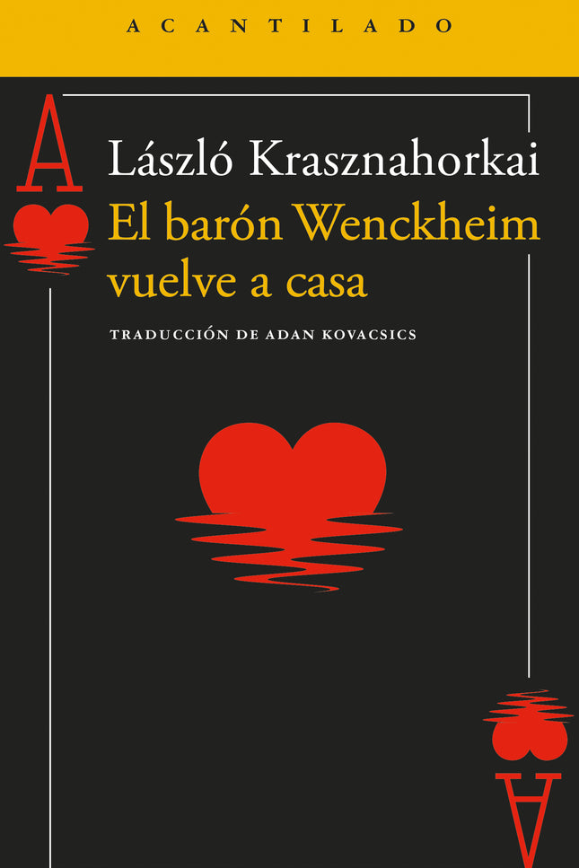 EL BARON WENCKHEIM VUELVE A CASA - László Krasznahorkai - Libro