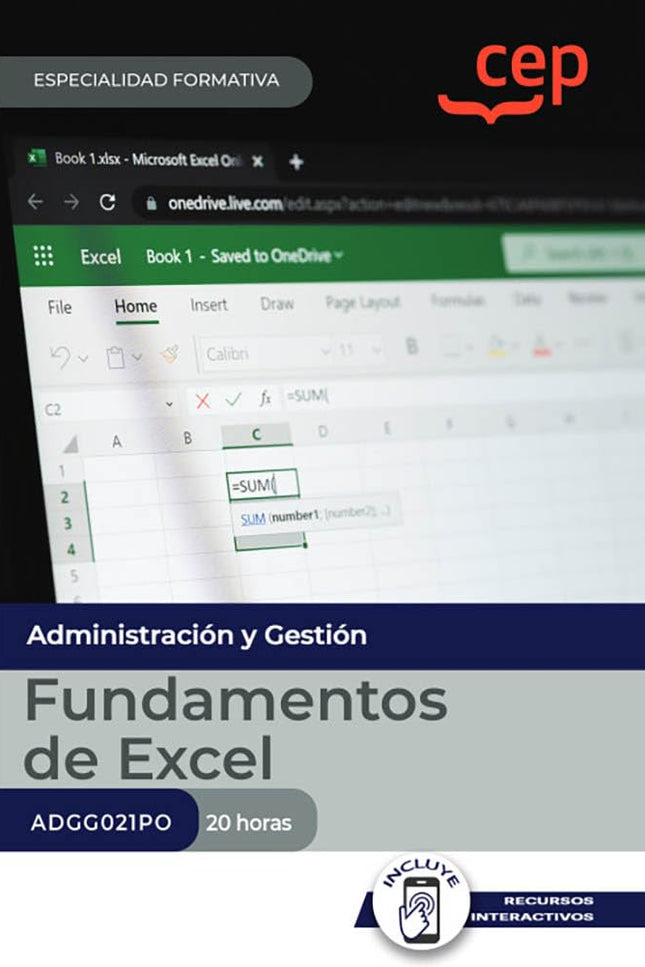 MANUAL FUNDAMENTOS EXCEL ADGG021PO ESPECIALIDADES FORMATIVA - AA.VV - Tapa blanda