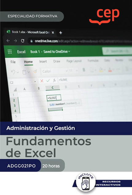 MANUAL FUNDAMENTOS EXCEL ADGG021PO ESPECIALIDADES FORMATIVA - AA.VV - Tapa blanda