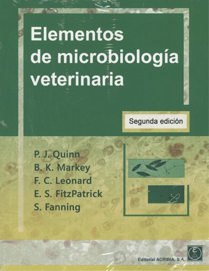 Portada del libro Elementos De Microbiología Veterinaria