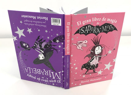 Libro El Gran Libro De Magia De Isadora Y Mirabella (isadora Moon): Mitad hada, mitad vampiro, ¡totalmente única! Un libro ideal para regalar en el que Isadora Moon y su prima Mirabella te cuentan todos los secretos de su magia.
