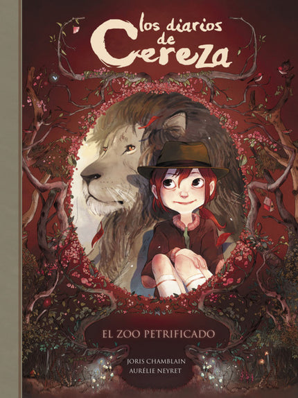 Libro El Zoo Petrificado: Cereza, una niña de 10 años que sueña con ser escritora, es la protagonista de «Los diarios de