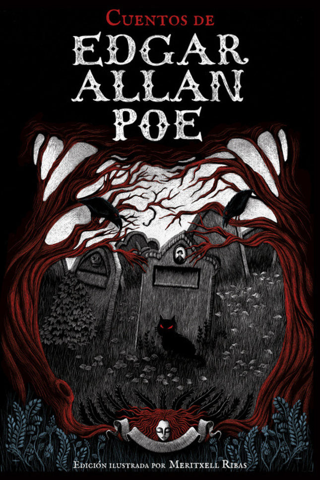 Libro Cuentos De Edgar Allan Poe: Una preciosa y terrorífica edición de Alfaguara Clásicos, ilustrada por Meritxell Riba
