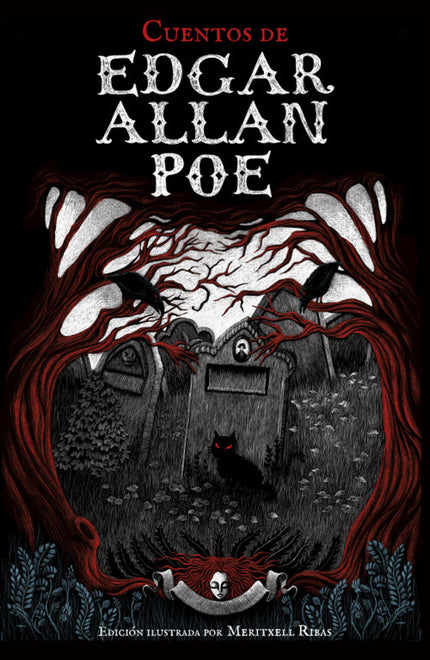 Libro Cuentos De Edgar Allan Poe: Una preciosa y terrorífica edición de Alfaguara Clásicos, ilustrada por Meritxell Riba