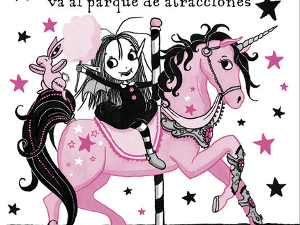 Libro Isadora Moon Va Al Parque De Atracciones: Mitad hada, mitad vampiro íy totalmente única! Descubre lo que pasó cuan