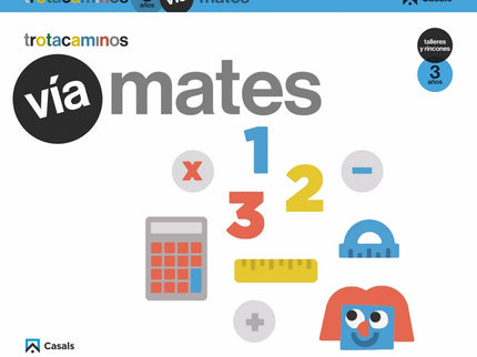 Libro Vía Mates 3 Años Talleres Y Rincones: .