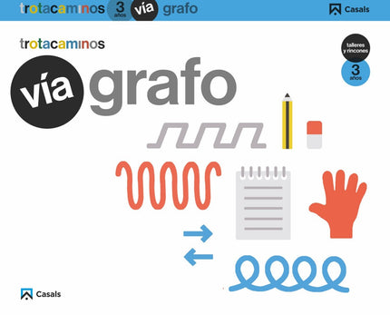 Libro Vía Grafo 3 Años Talleres Y Rincones: .